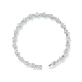 Diamond cross bracelet