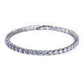 diamond litt tennis bracelet